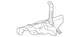 Genuine Mercedes-Benz Turbocharger Mount Heat Shield 276-140-13-34