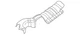 Genuine Nissan Exhaust Heat Shield 74772-ET000
