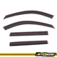 Fits 20-25 Kia Telluride In-channel Window Visor Rain Sun Guard Deflectors 4PCS