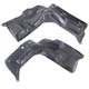 For Pontiac Vibe 2009 2010 Engine Splash Shields Driver and Passenger Side Pair