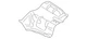 Genuine Audi Exhaust Heat Shield 4G0-804-172-A