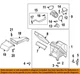 KIA OEM 20-22 Telluride EngineTransaxle Air Intake-Shield 28213S1100
