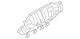 Genuine Nissan Catalytic Converter Heat Shield 20816-6RH0A