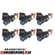 6x Fuel Injectors 0280158191 For 2015 2016 2017 Ford Transit 150/250/350 3.7L V6