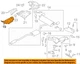 FORD OEM 13-19 Escape,MKC Exhaust System Heat Shields-Heat Shield CV6Z11130A