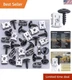 15 Sets T25 M5 Fender Liner Bumper Cover Splash Shield Scew U Nut Kit for VW ...