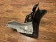 13-16 PORSCHE CAYMAN S 981 LEFT DRIVER REAR LOWER BUMPER BRACKET SUPPORT OEM