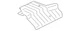 Genuine Mitsubishi Rear Shield MR982208