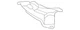 Genuine Volkswagen 2011-2018 Jetta Rear Underbody Heat Deflector 5C6-825-721