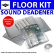 Heat & Sound Deadener Dodge Viper 1992 - 2010 Floor Kit + Seam Tape 36693Cm2
