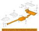 GM OEM 19-20 Envision Exhaust System Exhaust Components-Muffler Pipe 84061176