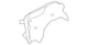 Genuine Nissan Exhaust Manifold Heat Shield 16590-7KA0A