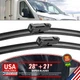 28"+21" For FORD Transit-150 Front Windshield Wiper Blades 2015-2021 Replacement