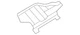 Genuine Volkswagen Heat Shield 7L0-825-681-B