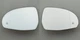 20-25 MERCEDES S W223 EQS V297 left&right AUTO DIM MIRROR GLASS BLIND SPOT pair