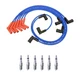 NGK Wire Set & 6 Iridium IX Spark Plugs Kit for Ford Ranger 3.0 V6 OHV Vin V