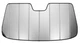 CoverCraft Folding Sun Shade Heat Shield for Nissan Vehicle Silver or Blue - Bag