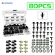 80pcs For Nissan Armada Body Bolts U-nut Clips Engine Under Splash Shield Guard