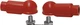 Blue Sea - 2019-BSS BusBar Dual Stud insulators 2 AS SHOWN, NO BAR