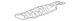 Genuine Honda Plate A Floor Heat Baffle 74601-SNA-A00