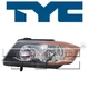 TYC Left Headlight Assembly for 2007-2008 BMW 335i Electrical Lighting Body ze