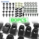 80pcs For Nissan Armada Body Bolts U-nut Clips Engine Under Splash Shield Guard