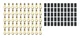 QuickCar 57-462-50 12-10 Gauge 1/4 in. Ring Terminals 50-Pack