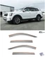 EOS Visors For 20-Up KIA Telluride Tape On Side Vents Window Rain Guards Visors