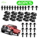 40pcs For Dodge Viper Engine Splash Shield Skid Plate Body Bolts U-nut Clips
