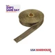 Thermo-Tec 11041, One Titanium Fiberglass 1 In X 50' Header Wrap Carbon Fiber 