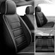 For Mitsubishi Endeavor 2004-2011 Car 5 Seat Covers Set Fuax Leather Red Lines