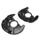 2x Front Side Brake Dust Shield with Mounting Hardware for Honda Clarity 18-21