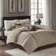 Madison Park Cozy Comforter Set Casual Blocks Design All Season NWT