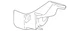 Genuine Volkswagen Heat Shield 5Q1-614-321-G