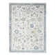 9'x12'1" White Antiqued Mahal Design Pure Wool Hand Knotted Oriental Rug R10224