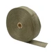 Design Engineering 010130 Titanium 2" x 100' Exhaust Heat Wrap with LR Techno...