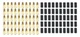 QUICKCAR RACING PRODUCTS Ring Terminal #8 for 10-12 Gauge Wire, Pack of 50