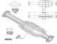 Catalytic Converter for 1981-1983 Mazda RX-7
