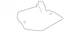 Genuine Nissan Heat Shield 14718-6CA0A