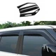 Black Matte Side Window Visor Sun Rain Shield For Nissan Armada Patrol 17-2020