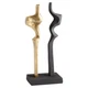 Cyan Design Britons Sculpture, Antique Brass/Black - 10219