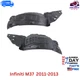 Fits Infiniti M37 Splash Shield For 2011-2013 Front LH & RH Set 2pc