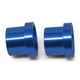 Russell Tube Fitting 660650; Tube Sleeve Blue -06AN (3/8 in.), Pair