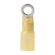Ancor 312399 Yellow Heat Shrink Ring Terminal 12-10, 10 Ring - 100 Pack
