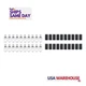 Quickcar 57-582-20, Set of 20 Ring Terminals 3/8In 6 Ga W/Heat Shrink 20Pk Tin 