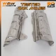 04-19 BENTLEY CONTINENTAL GT LEFT RIGHT EXHAUST MANIFOLD HEAT SHIELD PLATE OEM