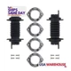 Detroit Speed 010421DS, Pair of Door Jamb Wiring Boot Kit Billet Trim Rubber 