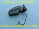 10 11 12 13 MERCEDES S400 S450 S350 S550 S63 LEFT DRIVER SIDE VIEW DOOR MIRROR