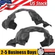 For 2012-2016 Chevrolet Sonic Splash Shield Front Left & Right Side Set 2pc