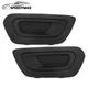 Pair Bumper Fog Light Cover Bezel Grille For Ford Transit 150 250 350 2020-2022